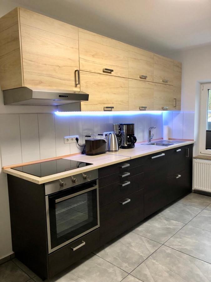 Dachgeschosswohnung Mit Seeblick Ahrensbok Exterior foto
